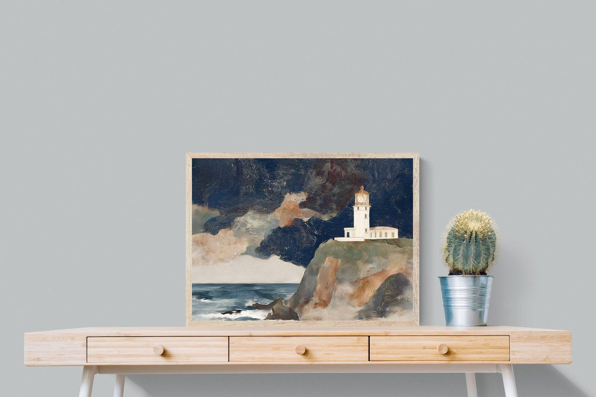 Pixalot ® Lighthouse on a Stormy Cliff