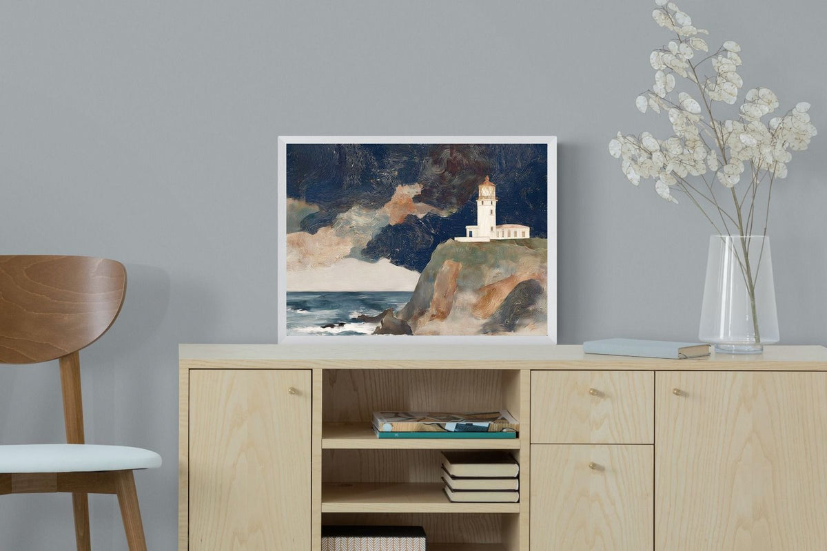 Pixalot ® Lighthouse on a Stormy Cliff