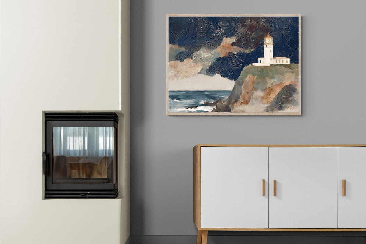 Pixalot ® Lighthouse on a Stormy Cliff