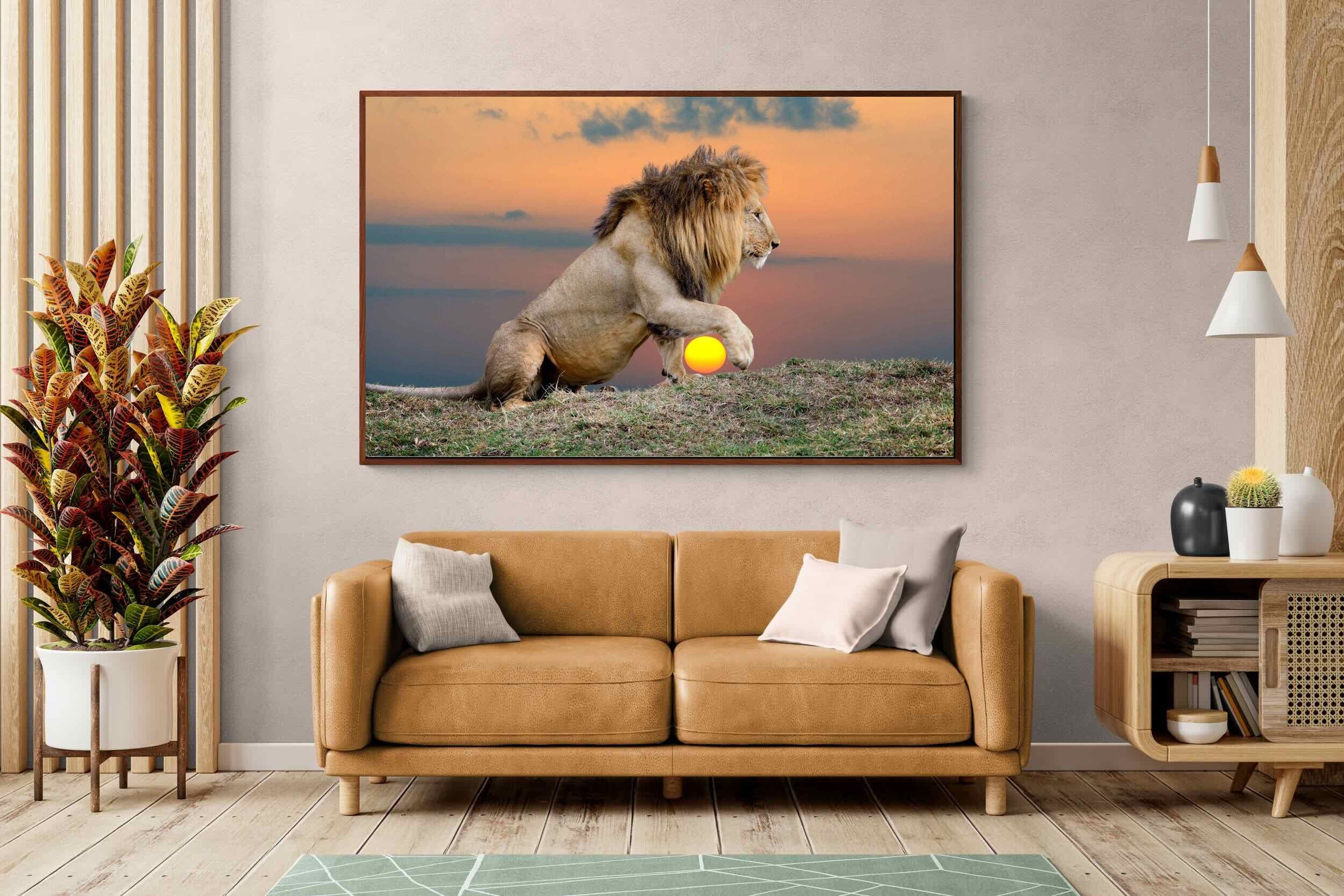 Pixalot ® Lion Sunset