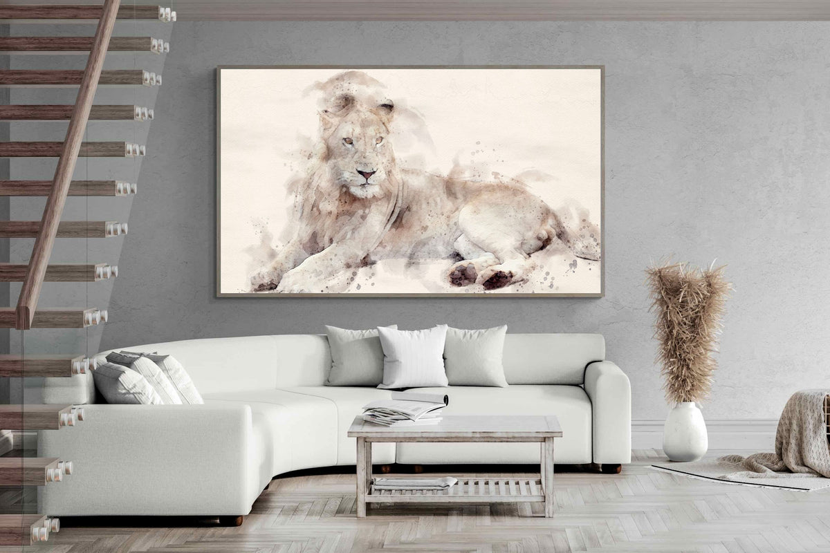 Pixalot ® Lion Watercolour