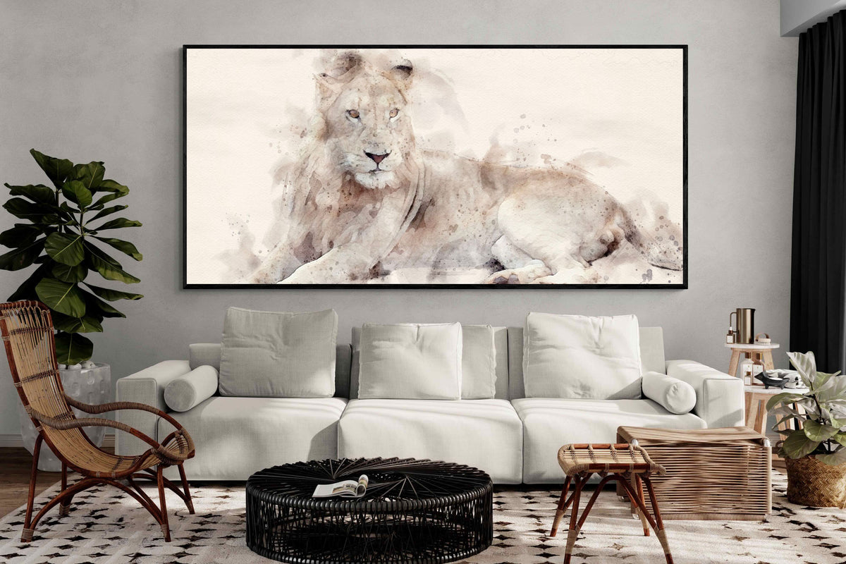 Pixalot ® Lion Watercolour