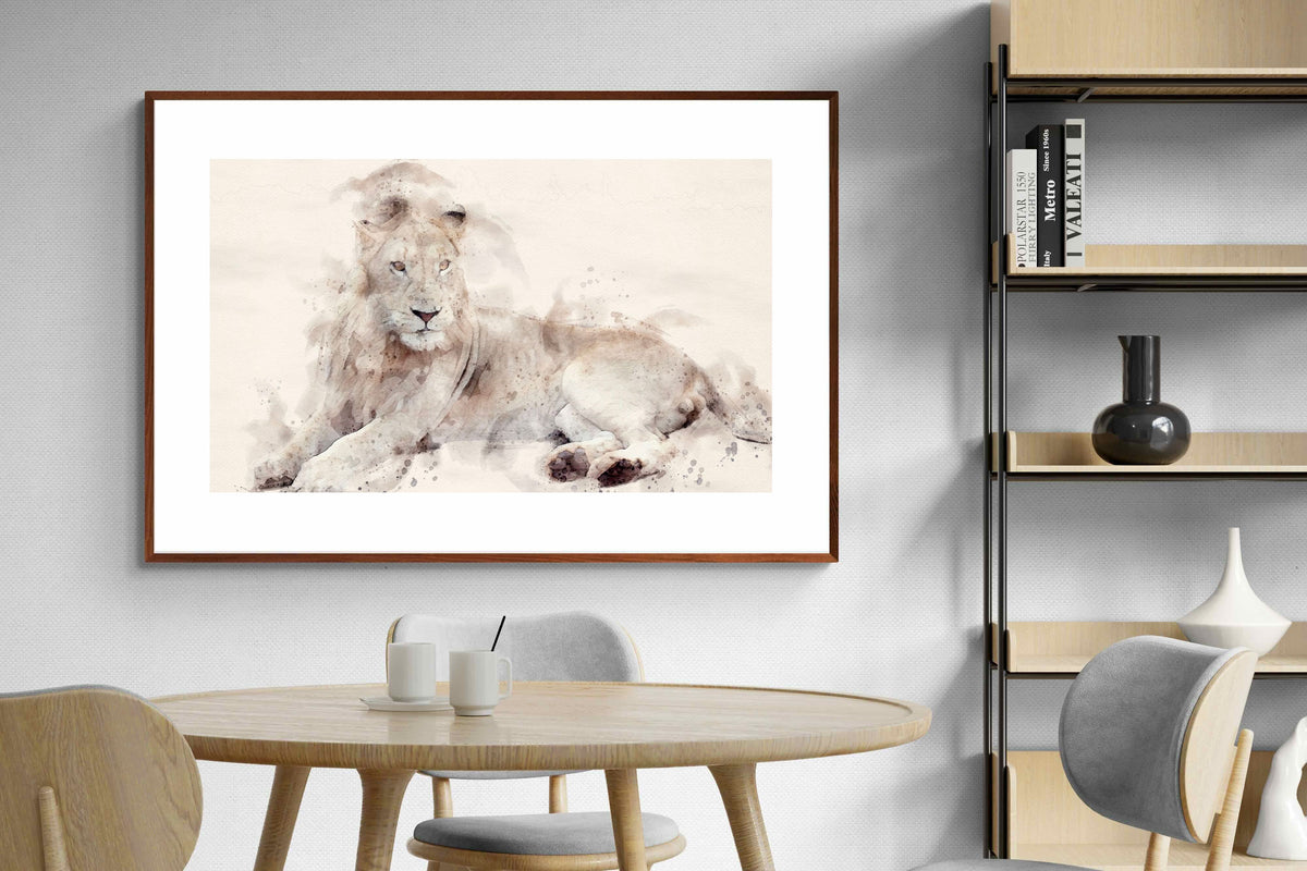 Pixalot ® Lion Watercolour