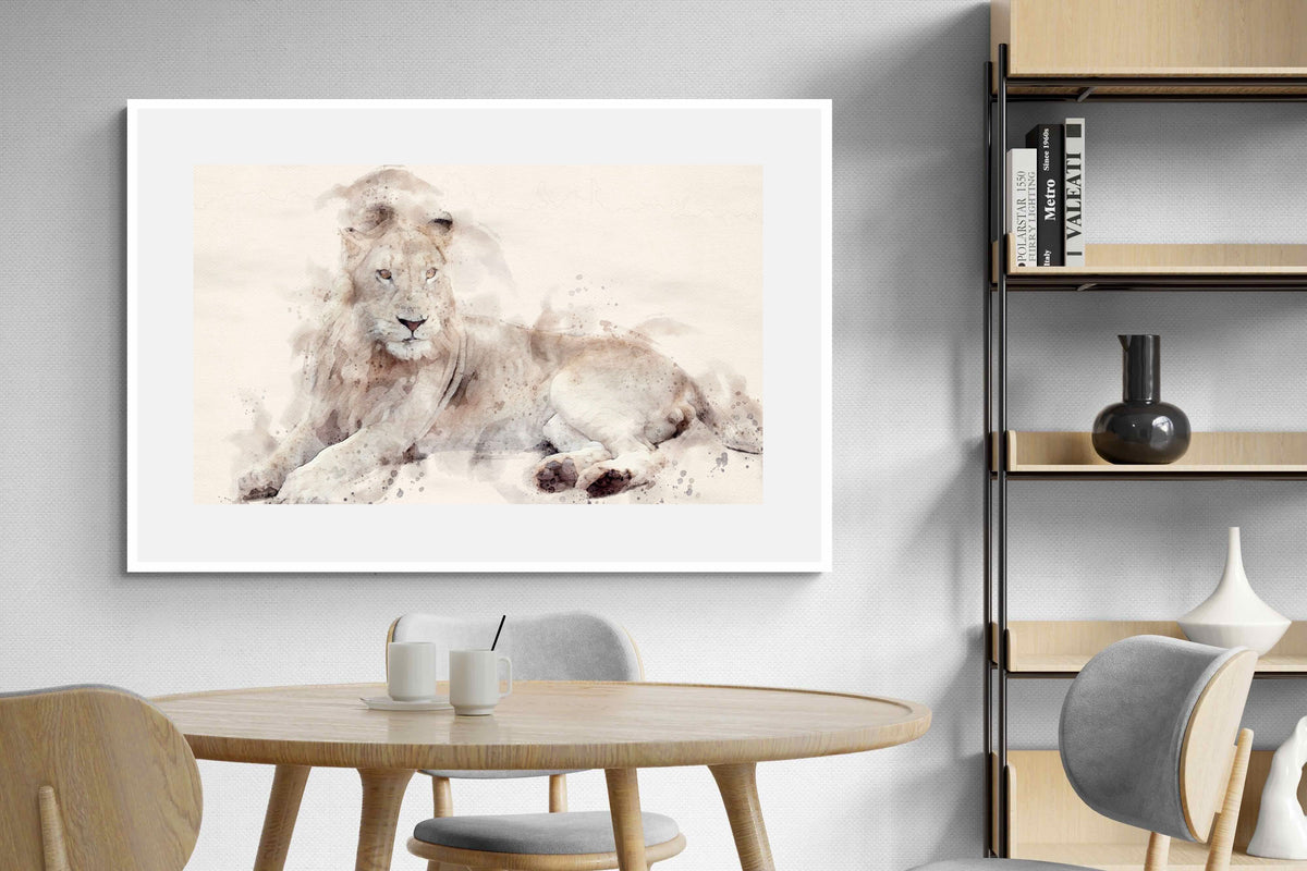 Pixalot ® Lion Watercolour