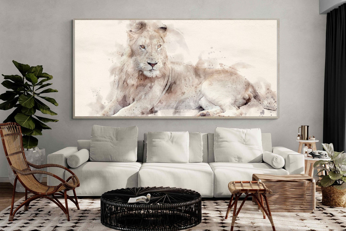 Pixalot ® Lion Watercolour