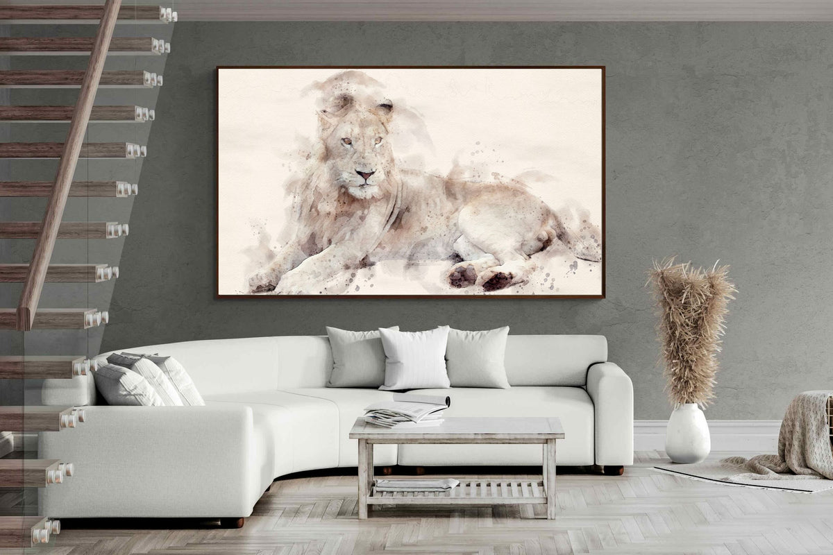 Pixalot ® Lion Watercolour