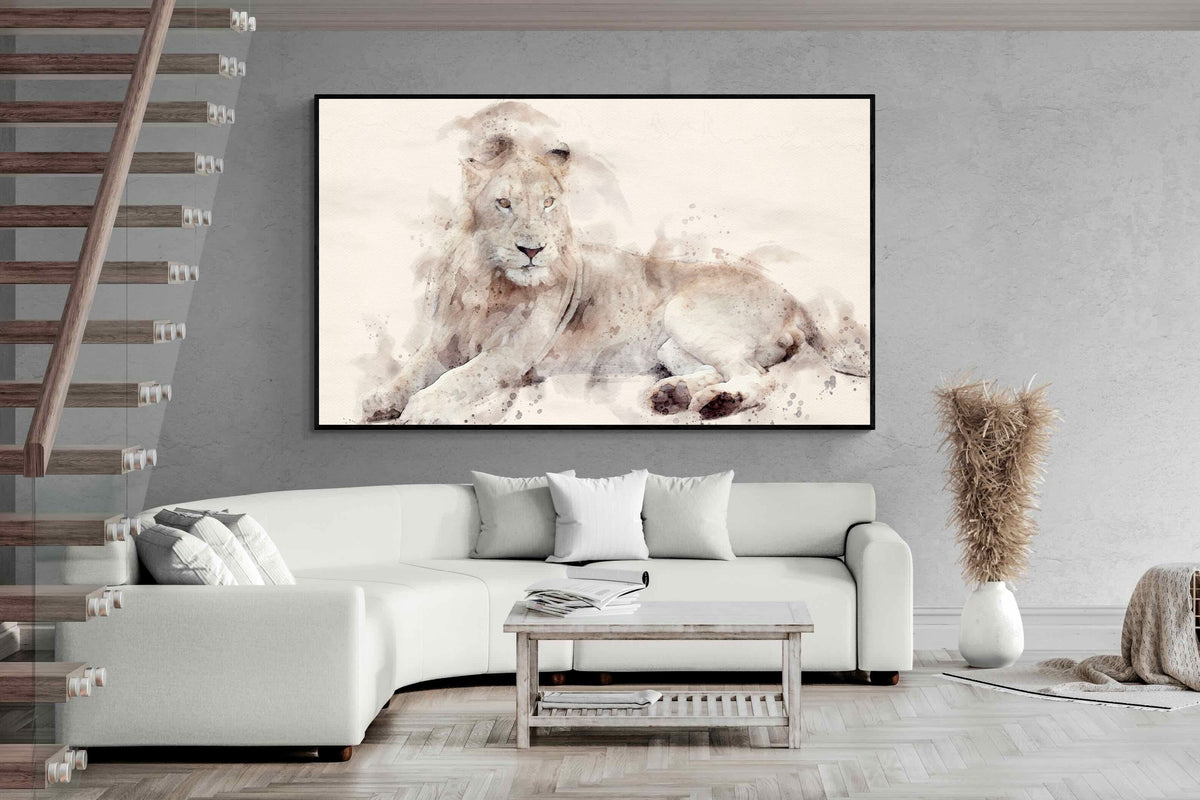 Pixalot ® Lion Watercolour