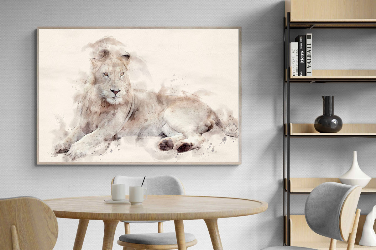 Pixalot ® Lion Watercolour