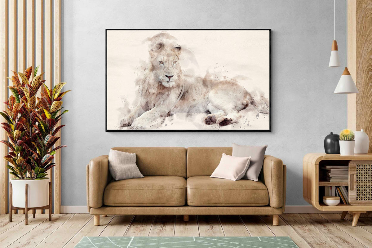 Pixalot ® Lion Watercolour