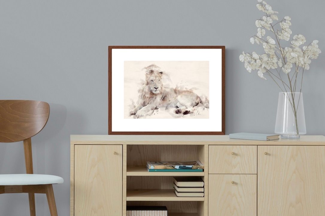 Pixalot ® Lion Watercolour