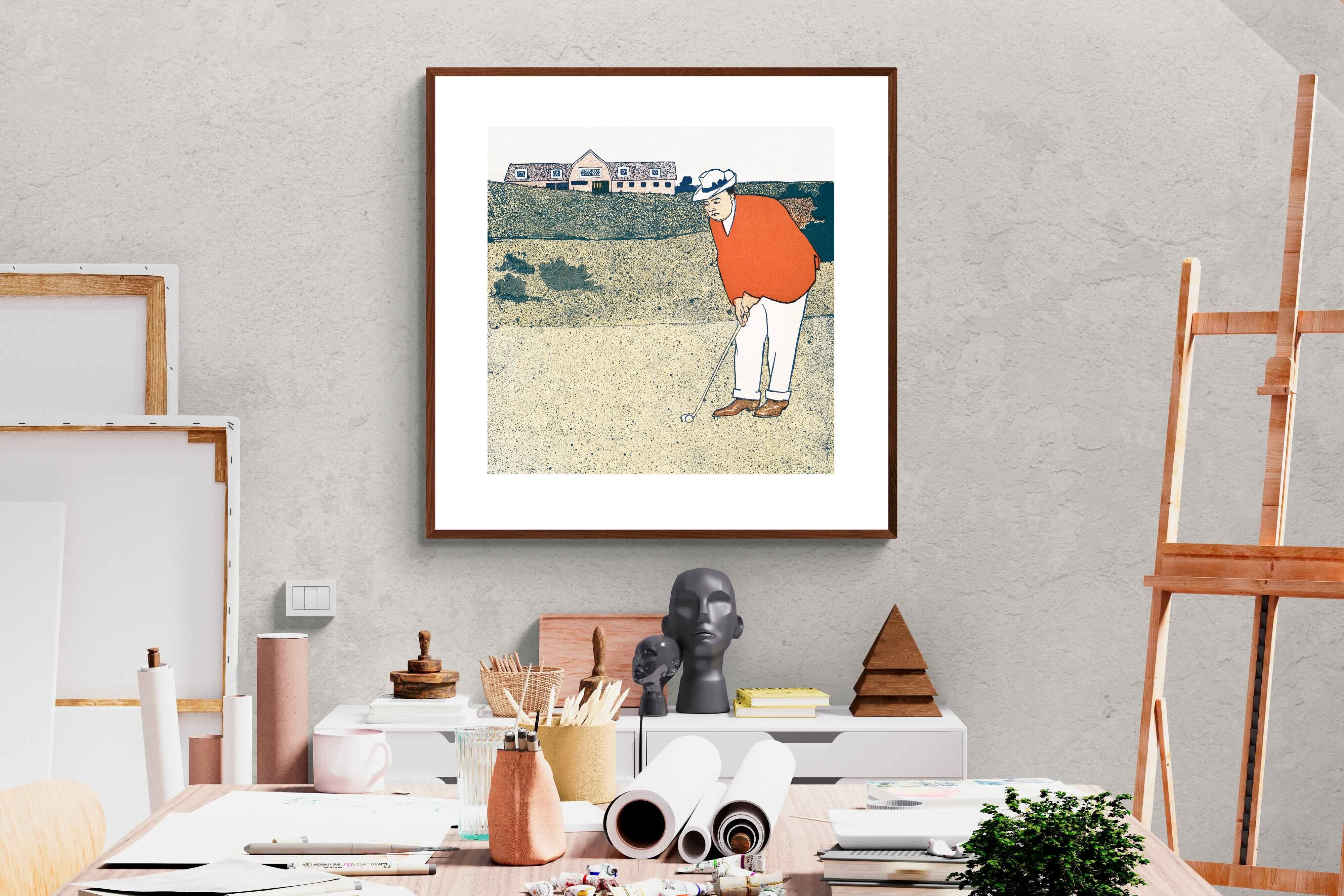 Pixalot ® Man Playing Golf
