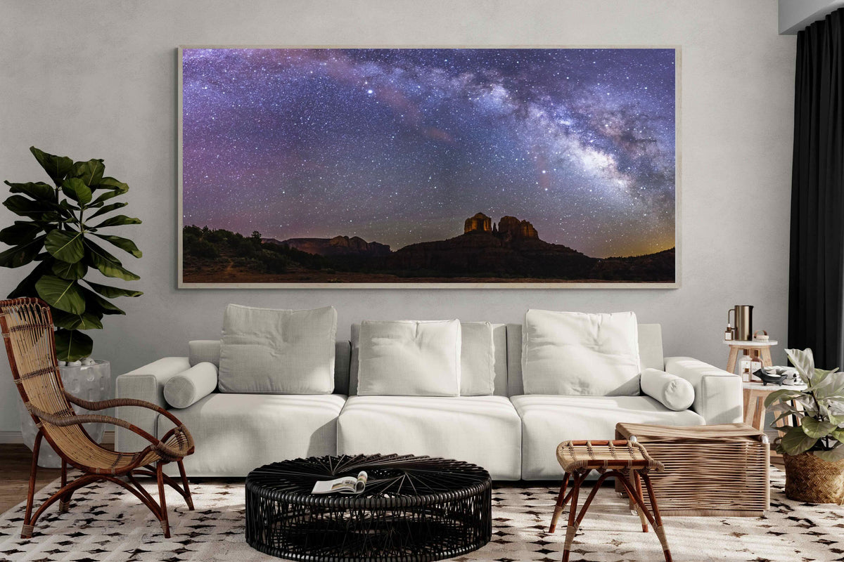 Pixalot ® Milky Way over Cathedral Rock