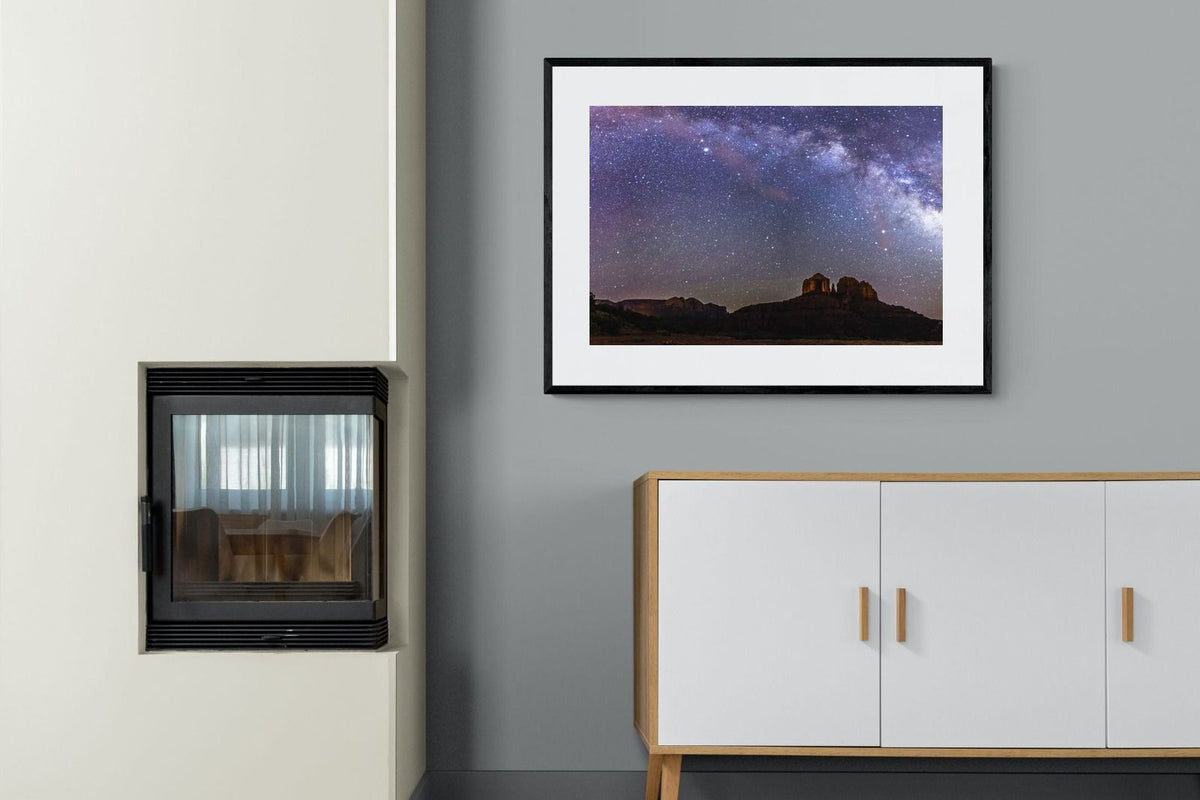 Pixalot ® Milky Way over Cathedral Rock