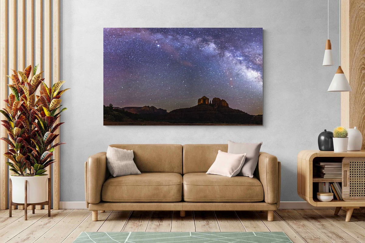 Pixalot ® Milky Way over Cathedral Rock