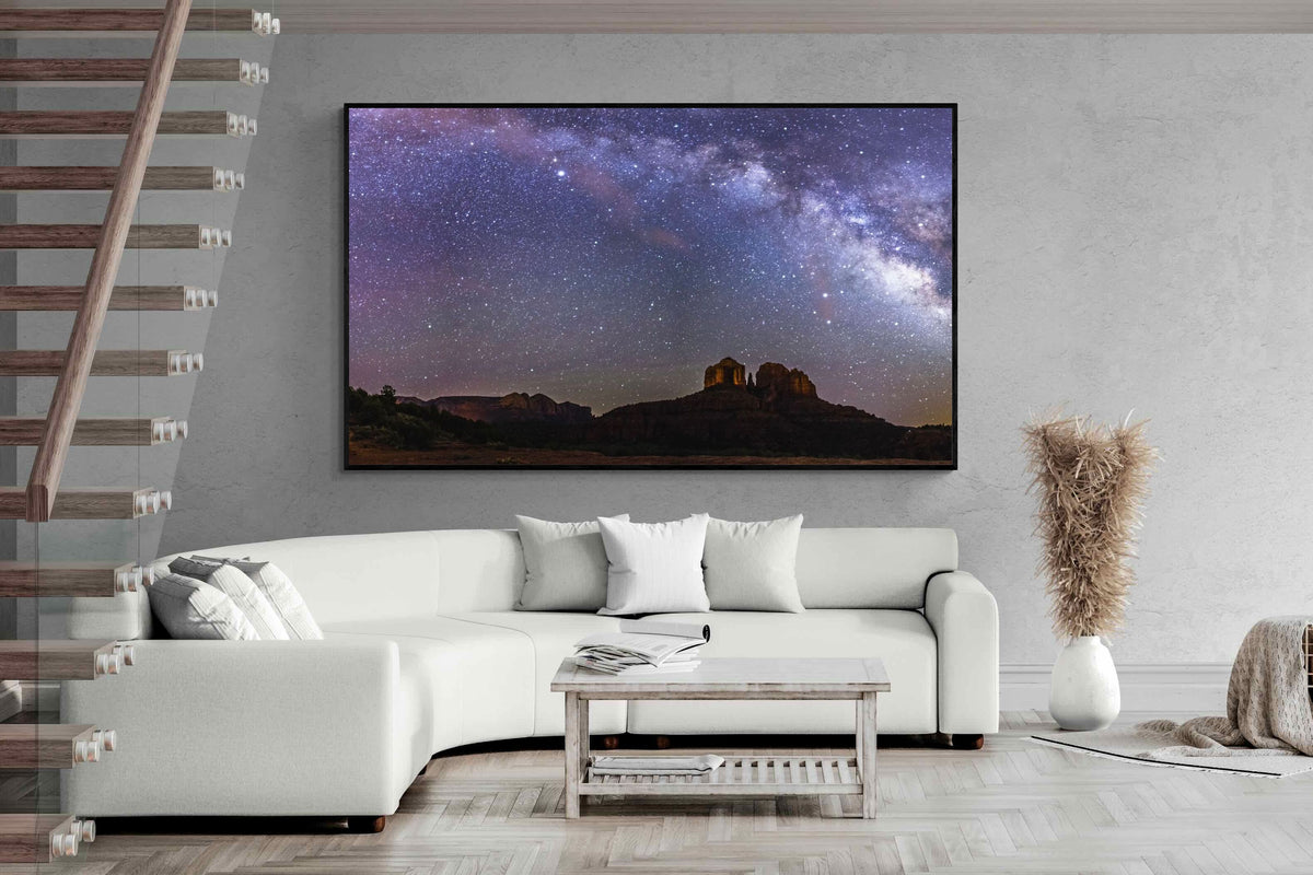 Pixalot ® Milky Way over Cathedral Rock