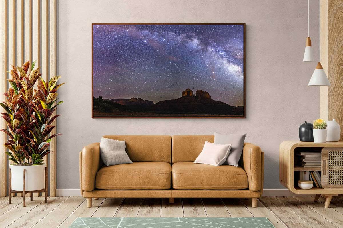 Pixalot ® Milky Way over Cathedral Rock