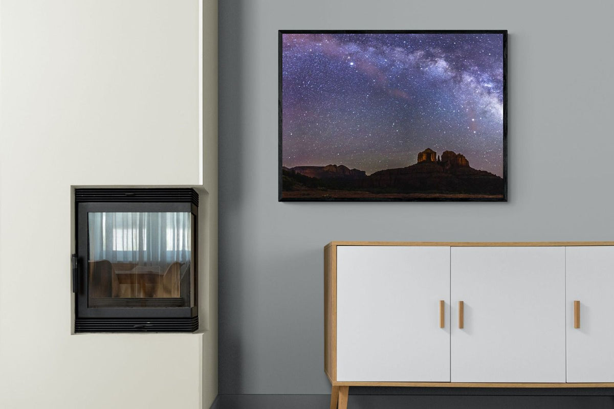 Pixalot ® Milky Way over Cathedral Rock