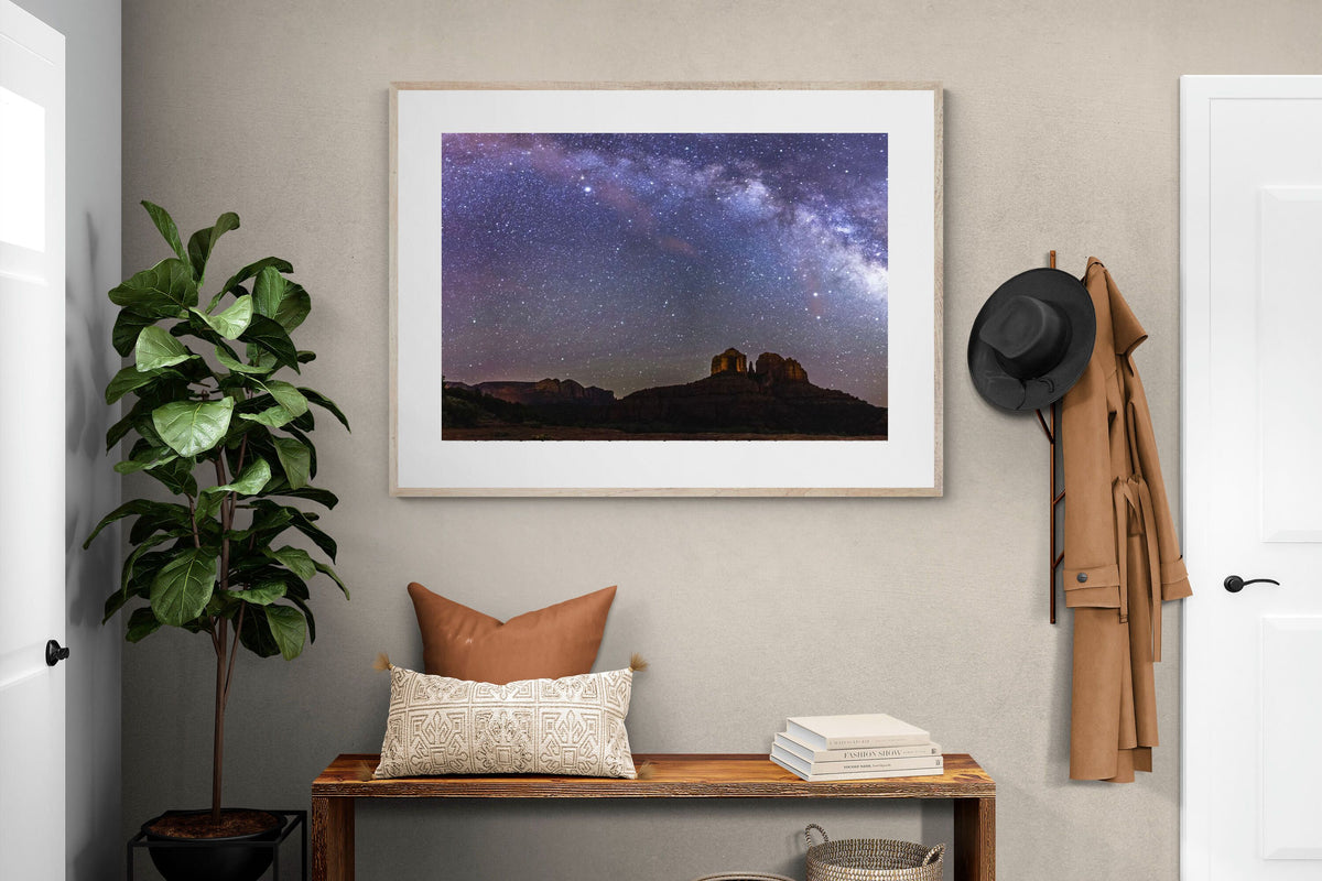 Pixalot ® Milky Way over Cathedral Rock