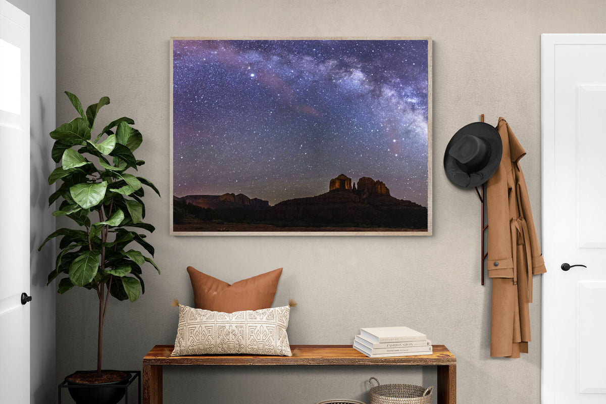 Pixalot ® Milky Way over Cathedral Rock