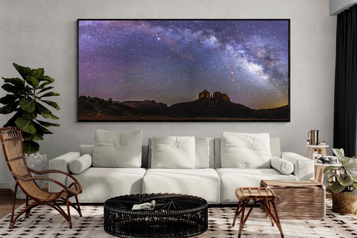 Pixalot ® Milky Way over Cathedral Rock
