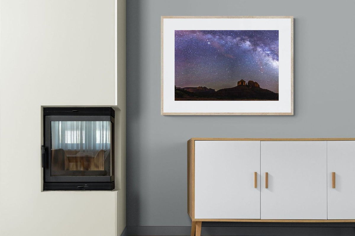 Pixalot ® Milky Way over Cathedral Rock