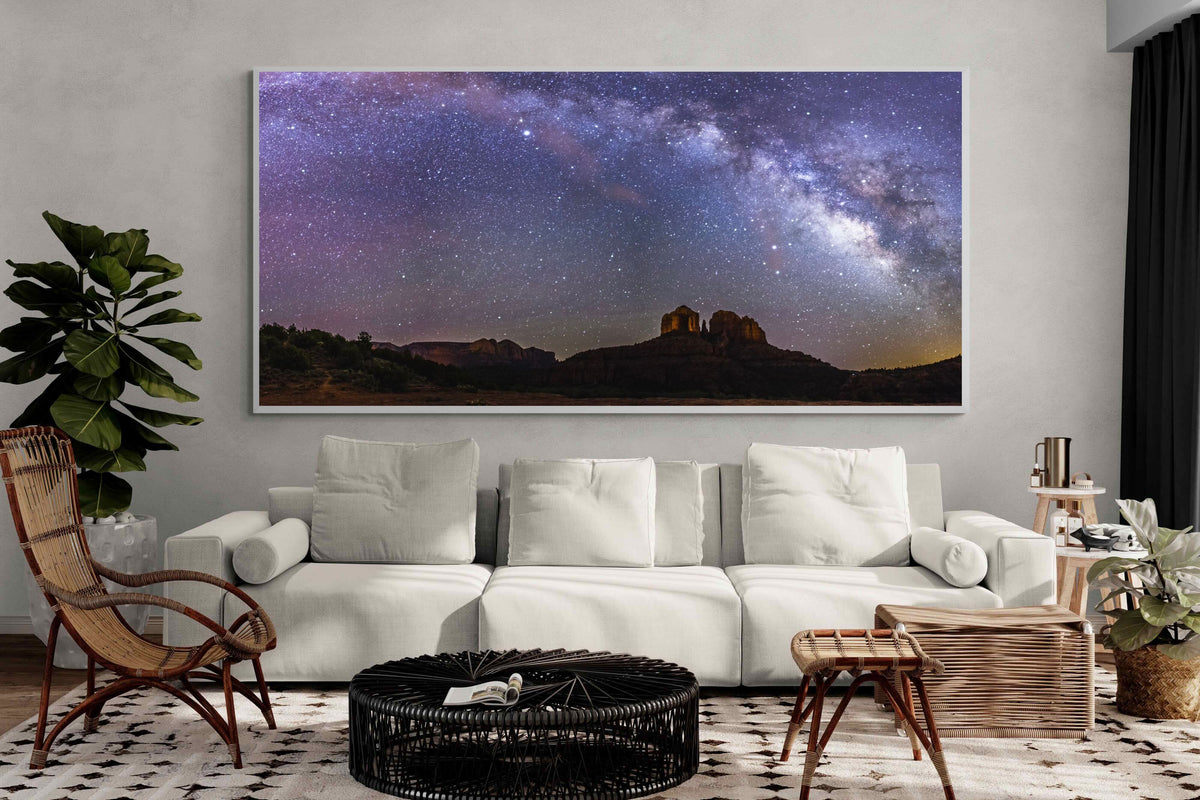 Pixalot ® Milky Way over Cathedral Rock