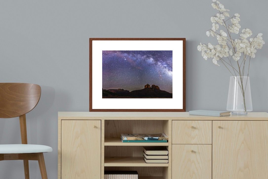 Pixalot ® Milky Way over Cathedral Rock