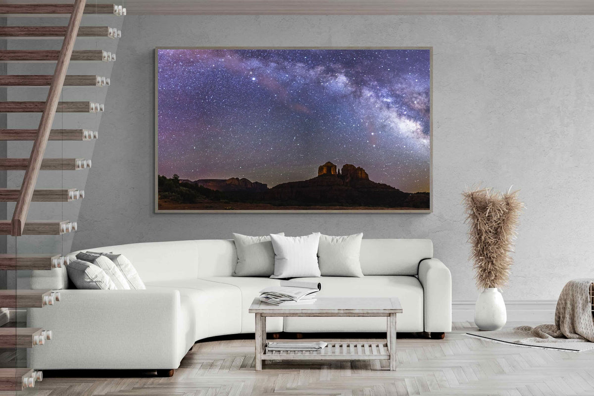 Pixalot ® Milky Way over Cathedral Rock