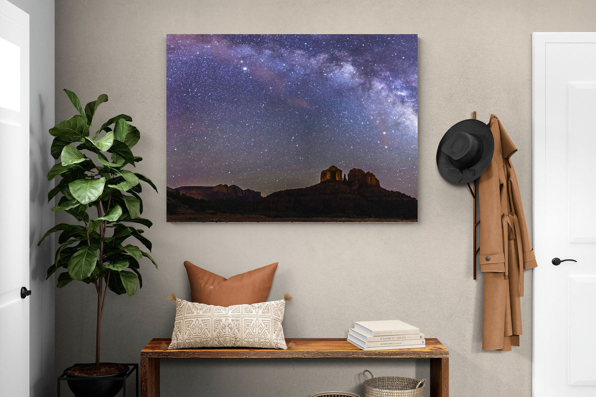 Pixalot ® Milky Way over Cathedral Rock