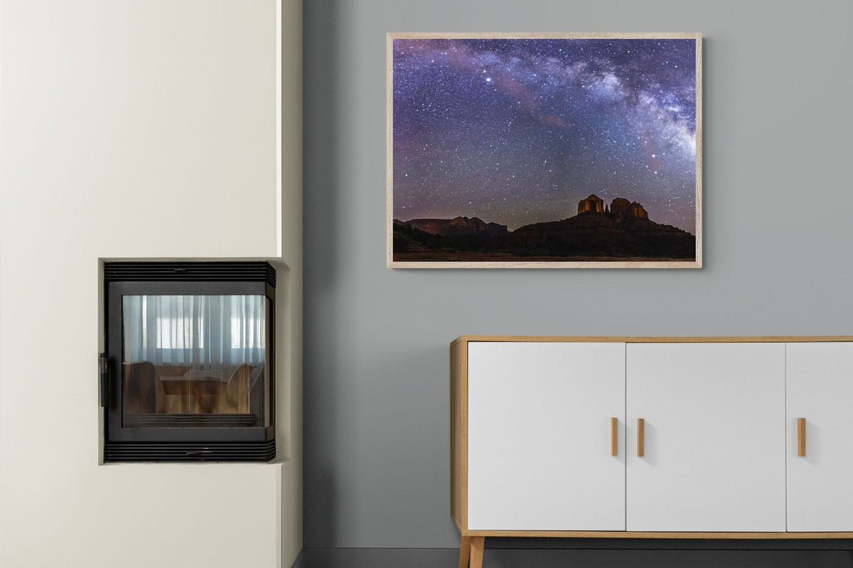 Pixalot ® Milky Way over Cathedral Rock