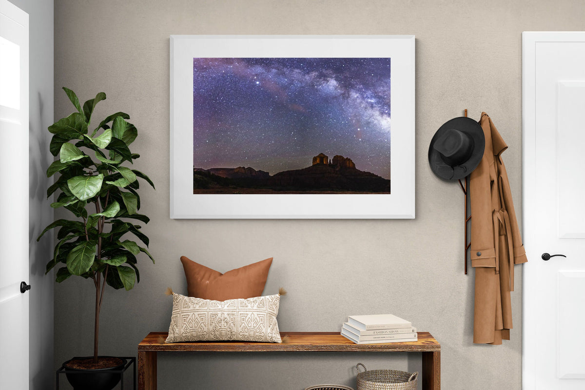 Pixalot ® Milky Way over Cathedral Rock