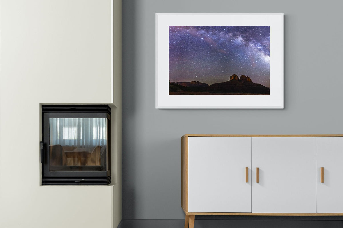 Pixalot ® Milky Way over Cathedral Rock