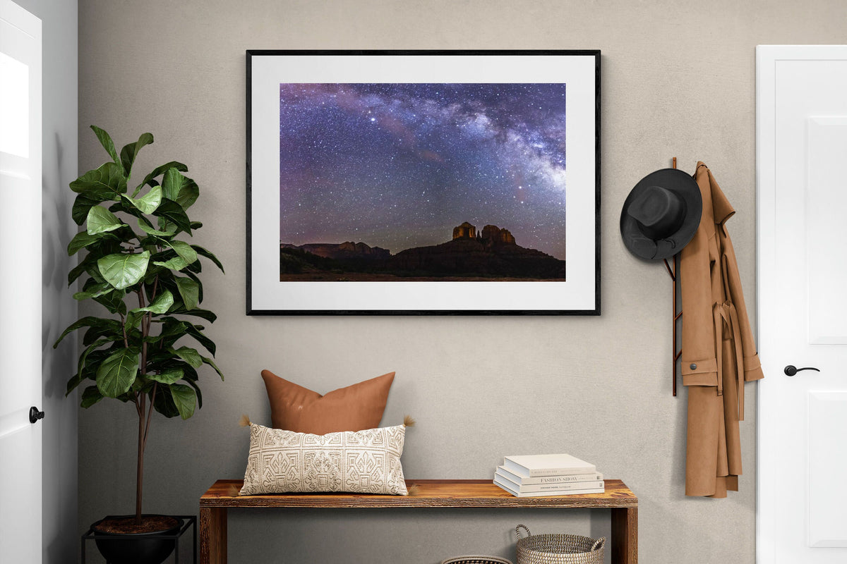 Pixalot ® Milky Way over Cathedral Rock