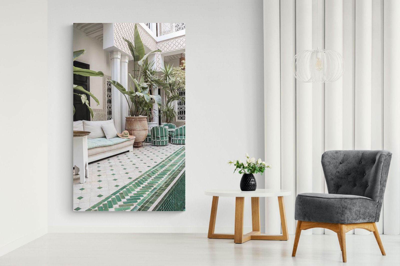 Pixalot Moroccan Courtyard