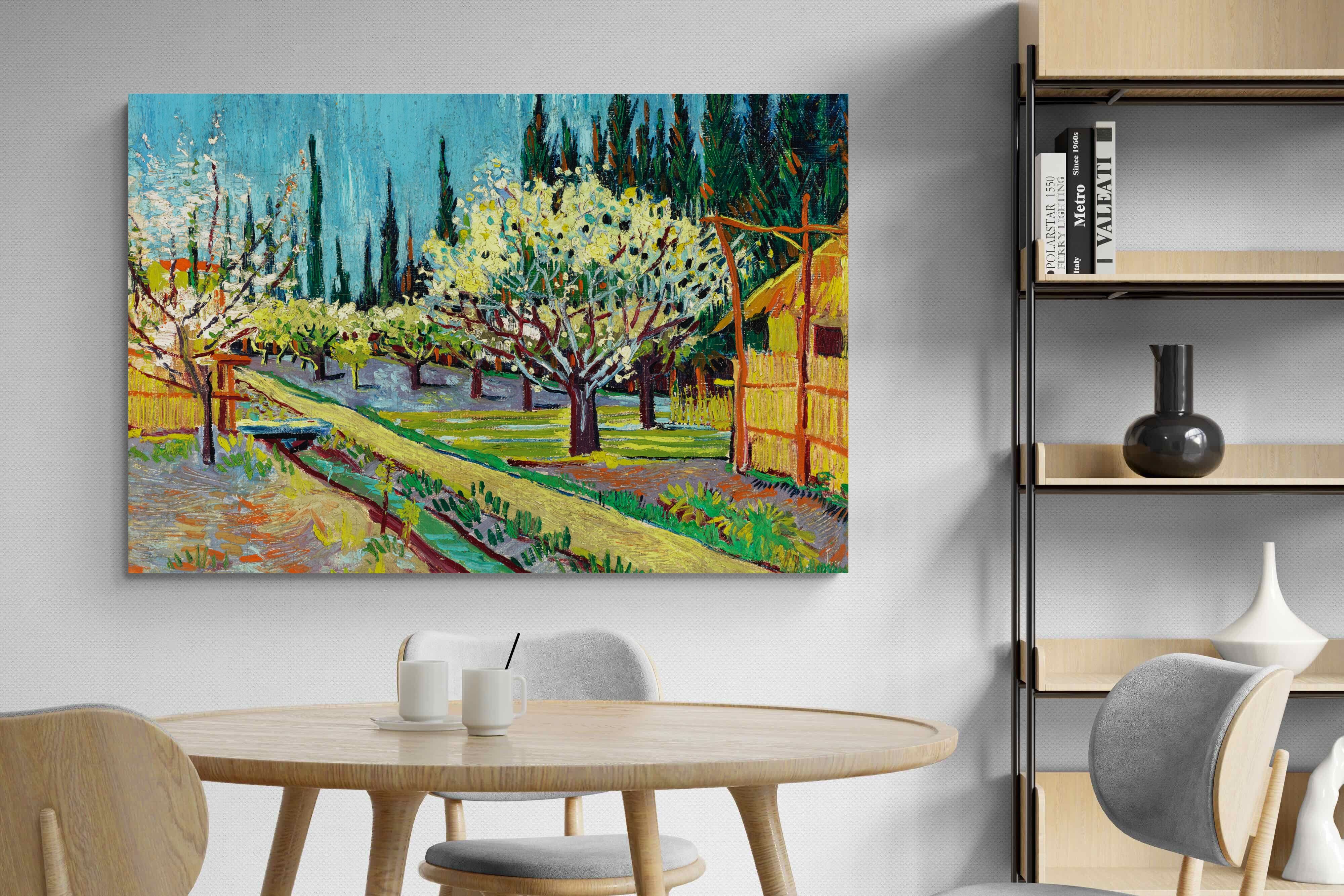 Pixalot ® Orchard Bordered by Cypresses
