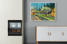 Pixalot ® Orchard Bordered by Cypresses