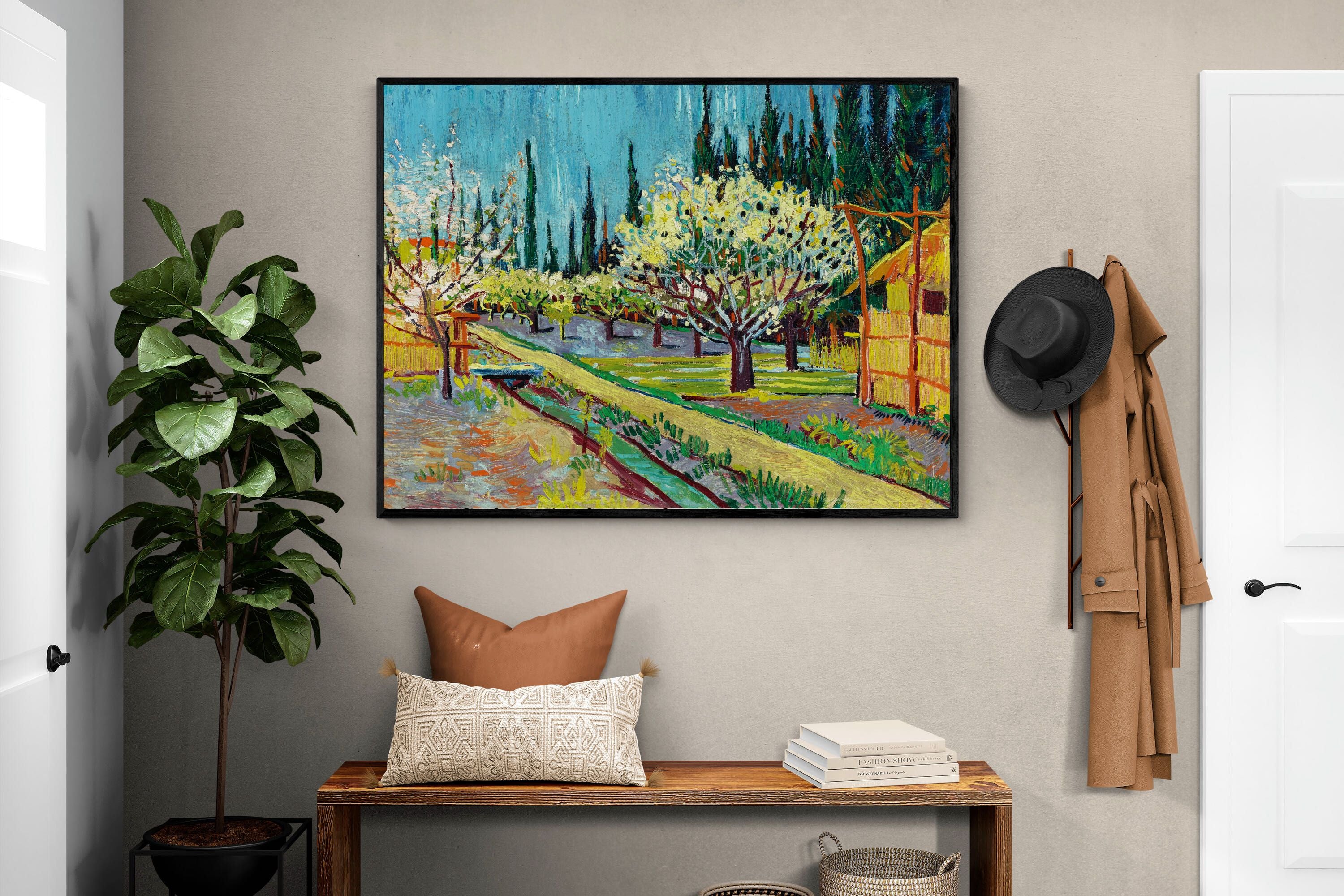 Pixalot ® Orchard Bordered by Cypresses