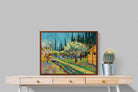 Pixalot ® Orchard Bordered by Cypresses
