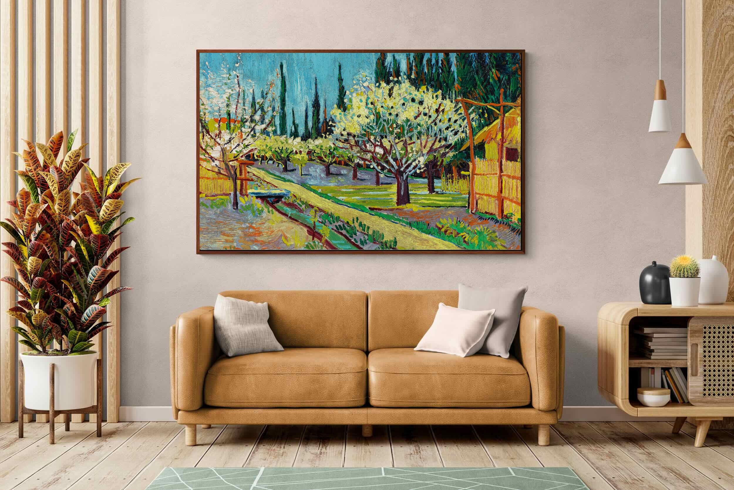 Pixalot ® Orchard Bordered by Cypresses