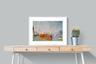Pixalot ® Red Boats at Argenteuil
