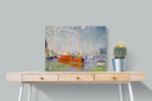 Pixalot ® Red Boats at Argenteuil
