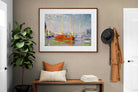 Pixalot ® Red Boats at Argenteuil