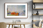 Pixalot ® Red Boats at Argenteuil