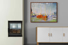 Pixalot ® Red Boats at Argenteuil