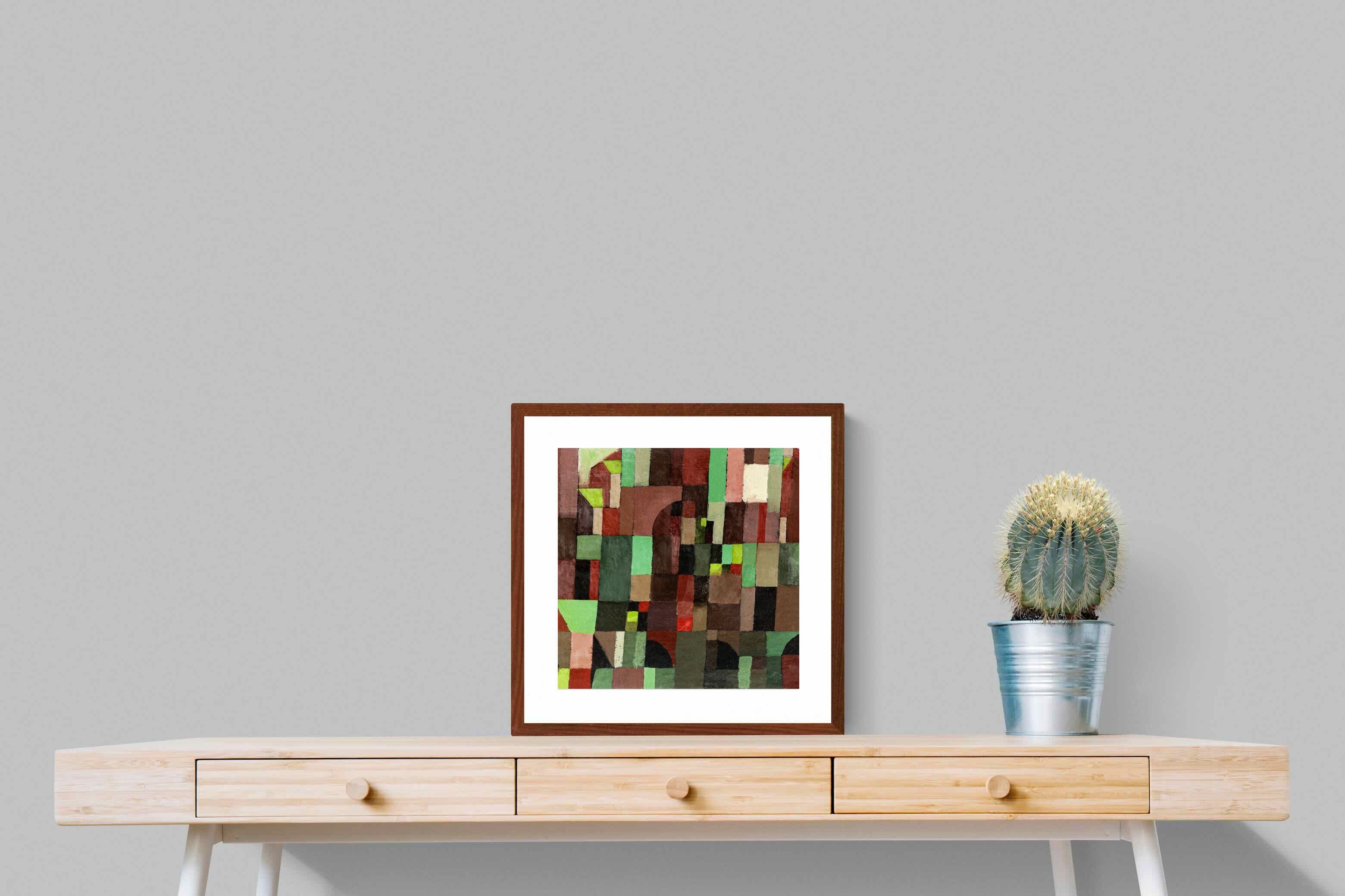 Pixalot ® Red & Green Architecture