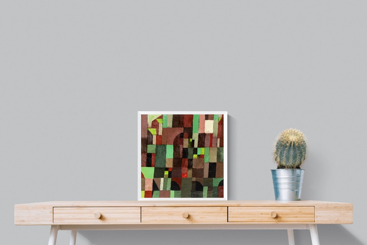 Pixalot ® Red & Green Architecture