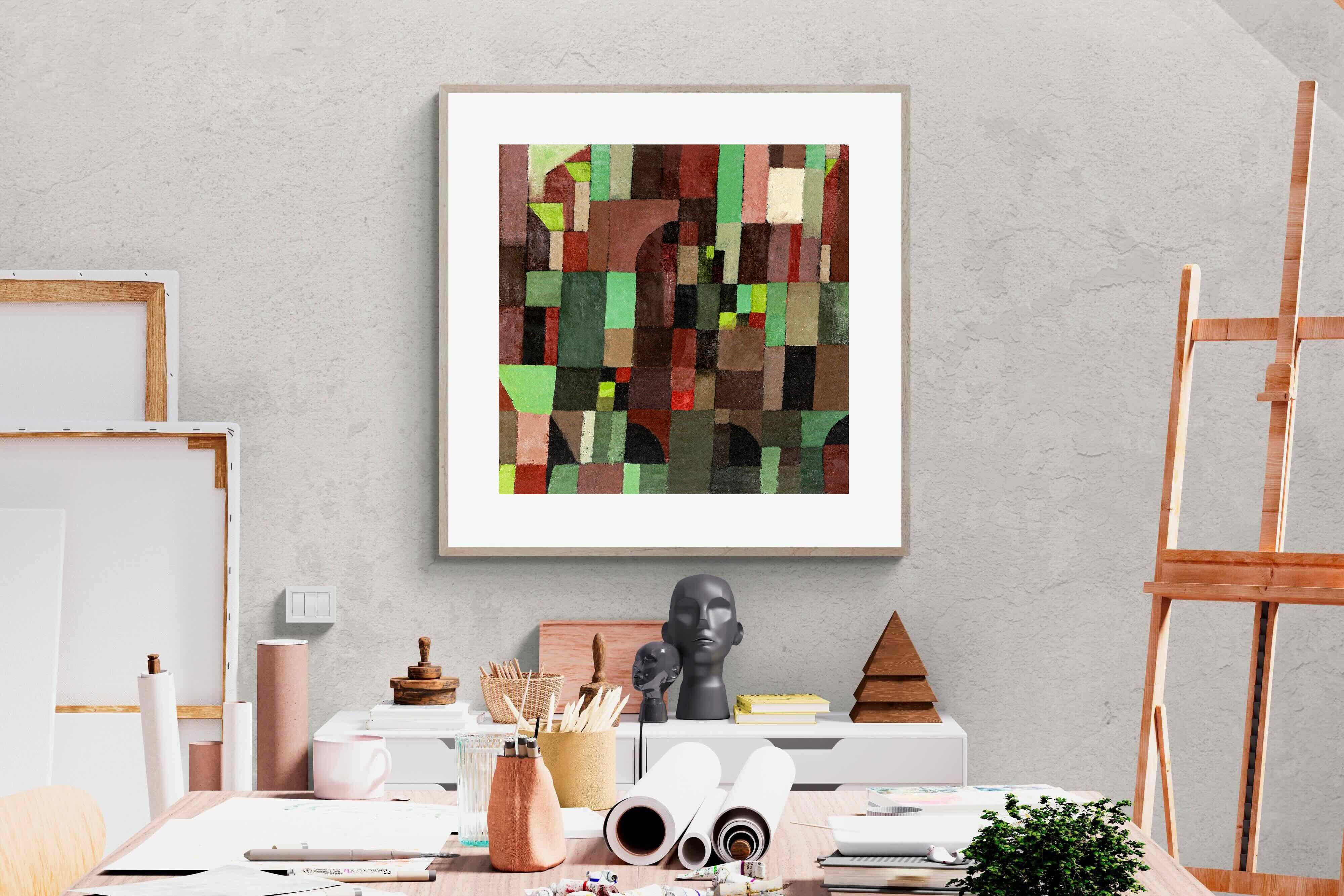 Pixalot ® Red & Green Architecture