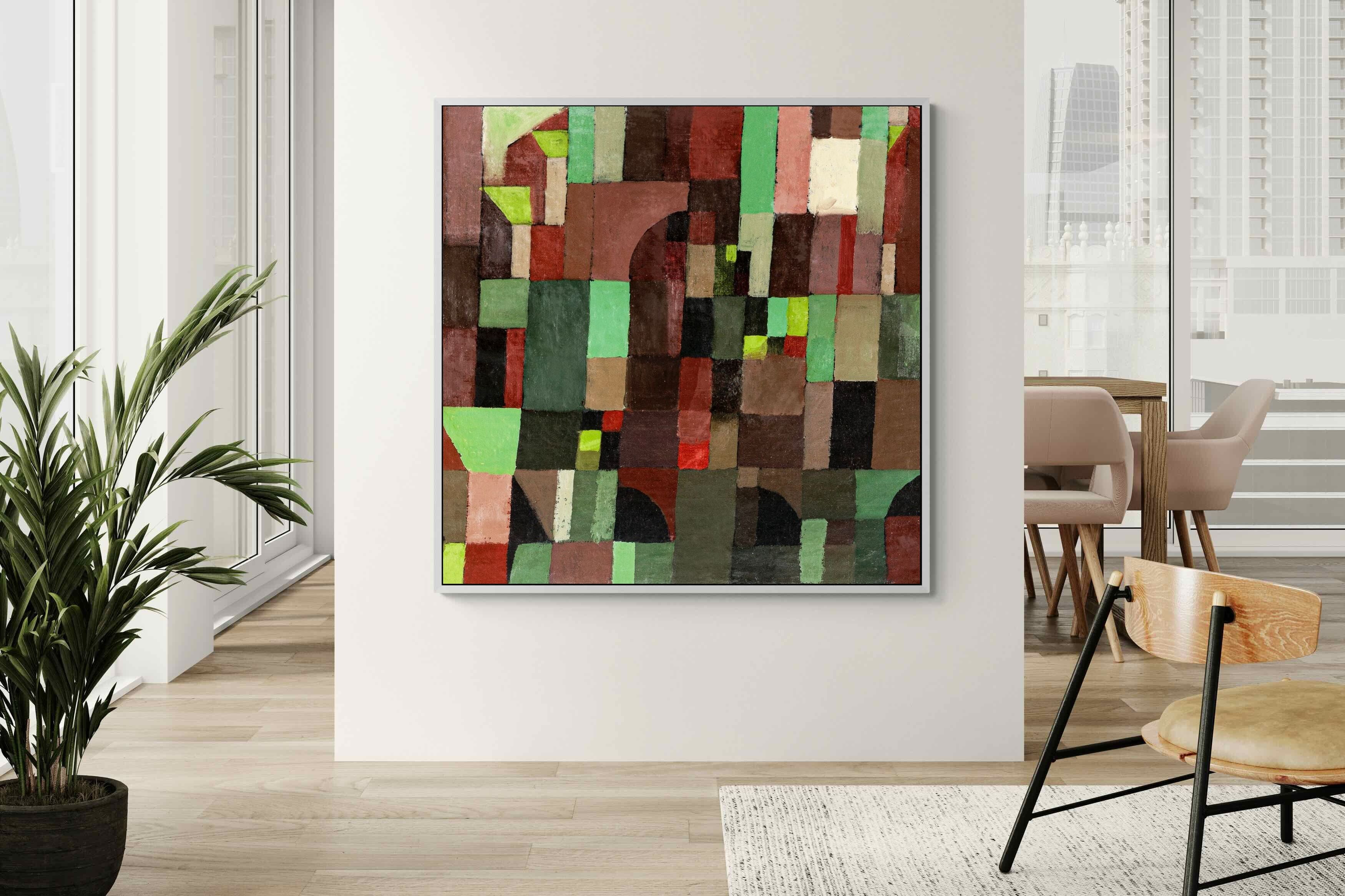 Pixalot ® Red & Green Architecture