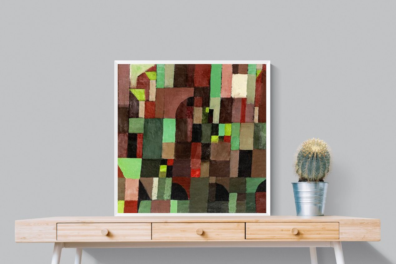 Pixalot ® Red & Green Architecture