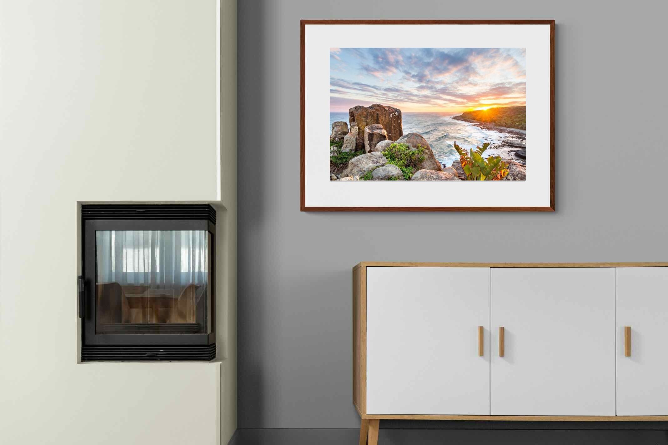 Pixalot ® Sunrise Over Rocky Bluff